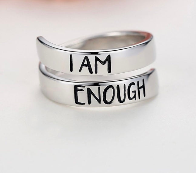 I Am Enough Ring