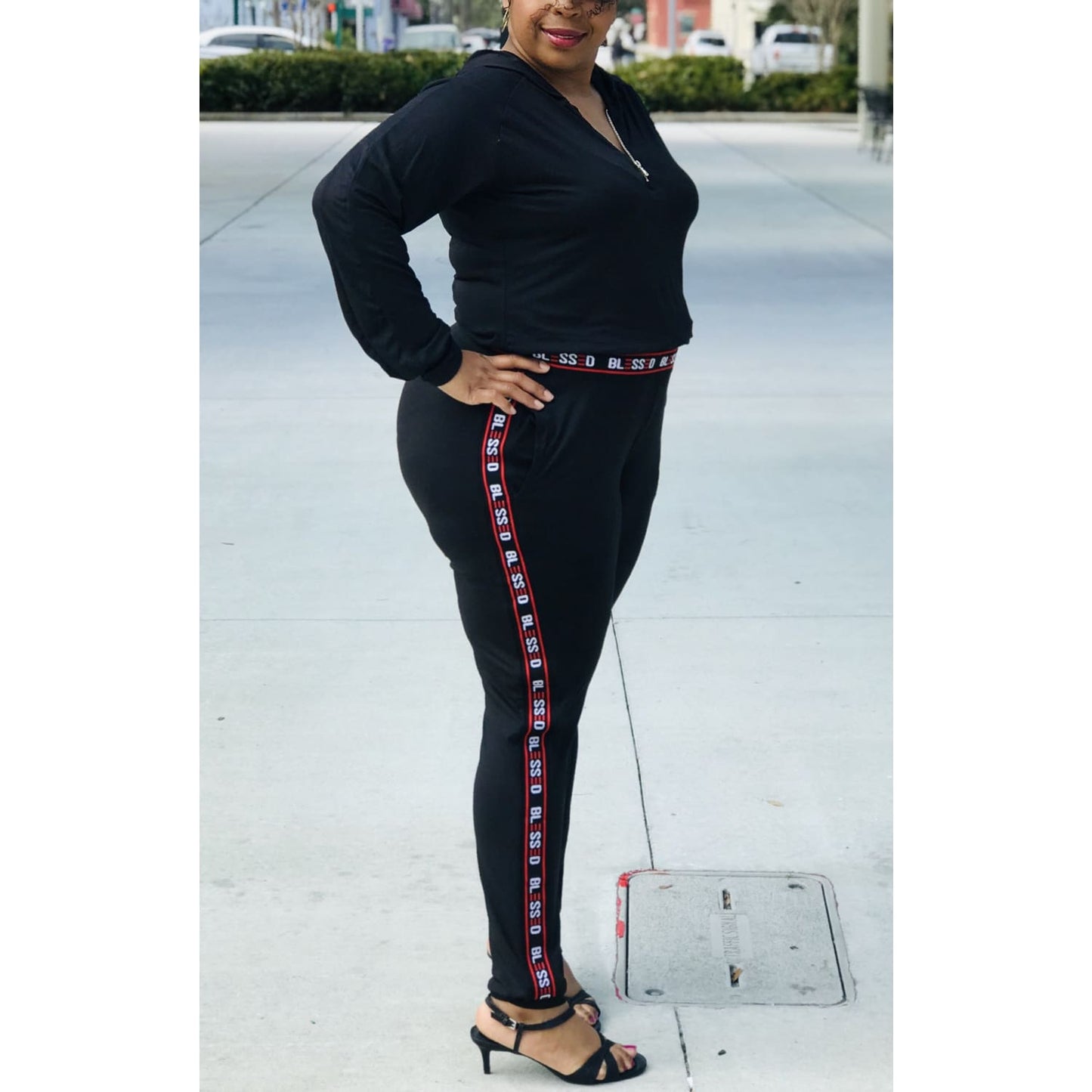 BLESSED Plus Pants Set - Best YOU by HTS