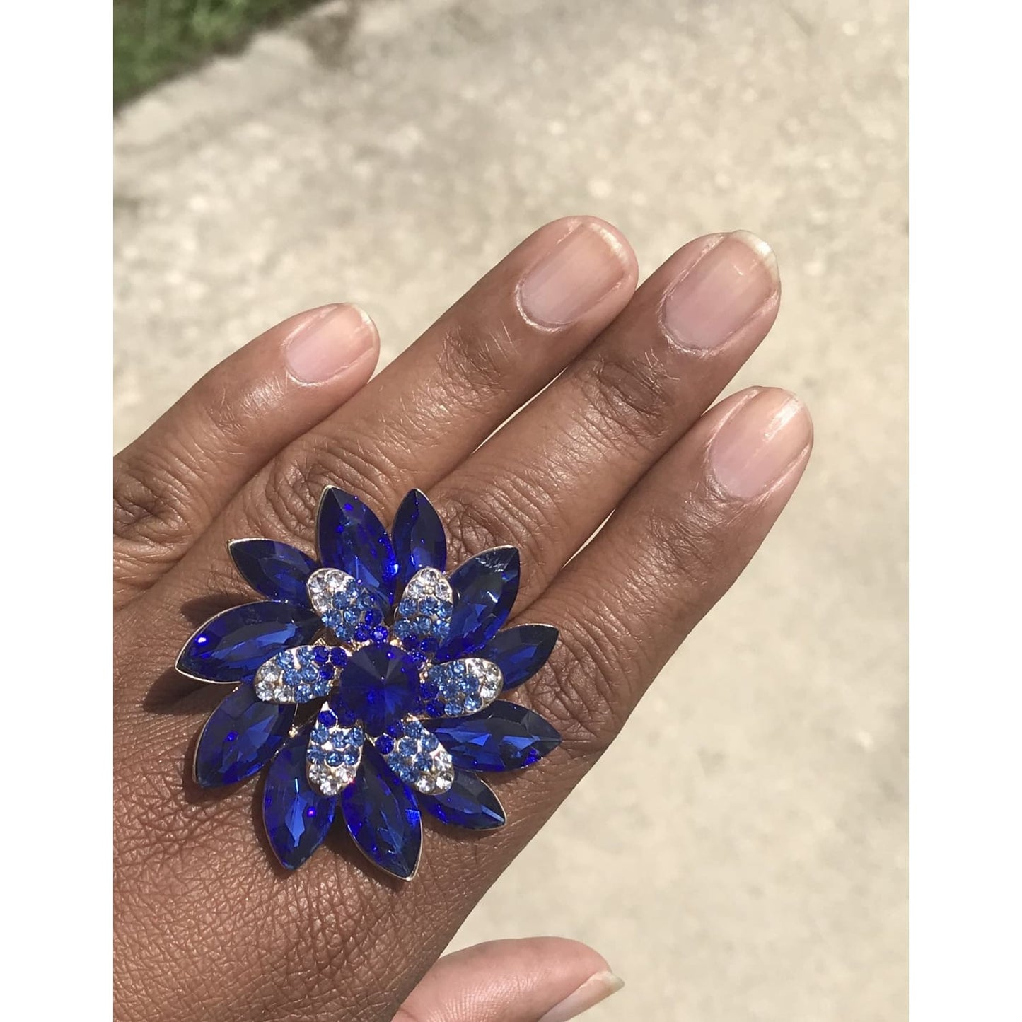 Blue Flower Fashion Ring - Best YOU by HTS