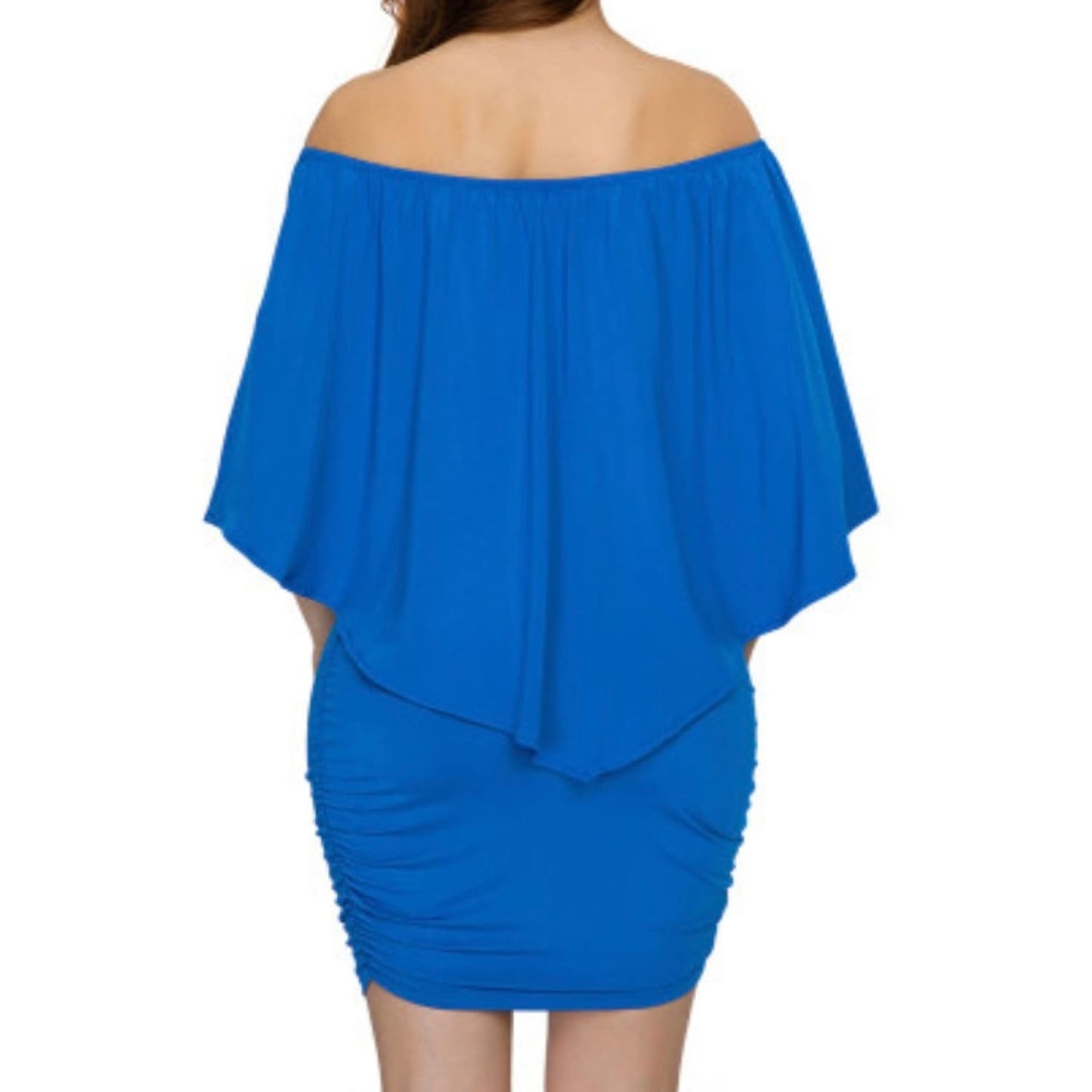 Layered Poncho Dress