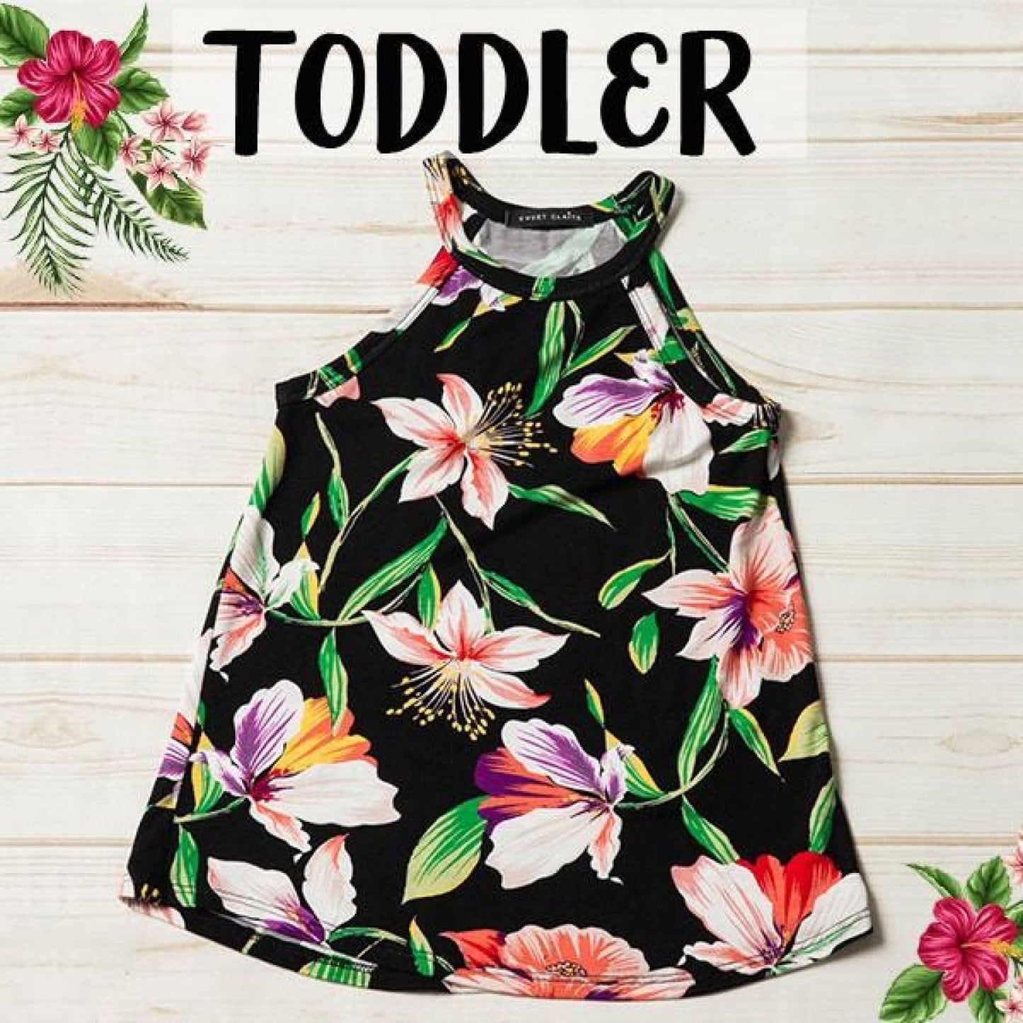 MOMMY&ME Black Floral Dress - Best YOU by HTS