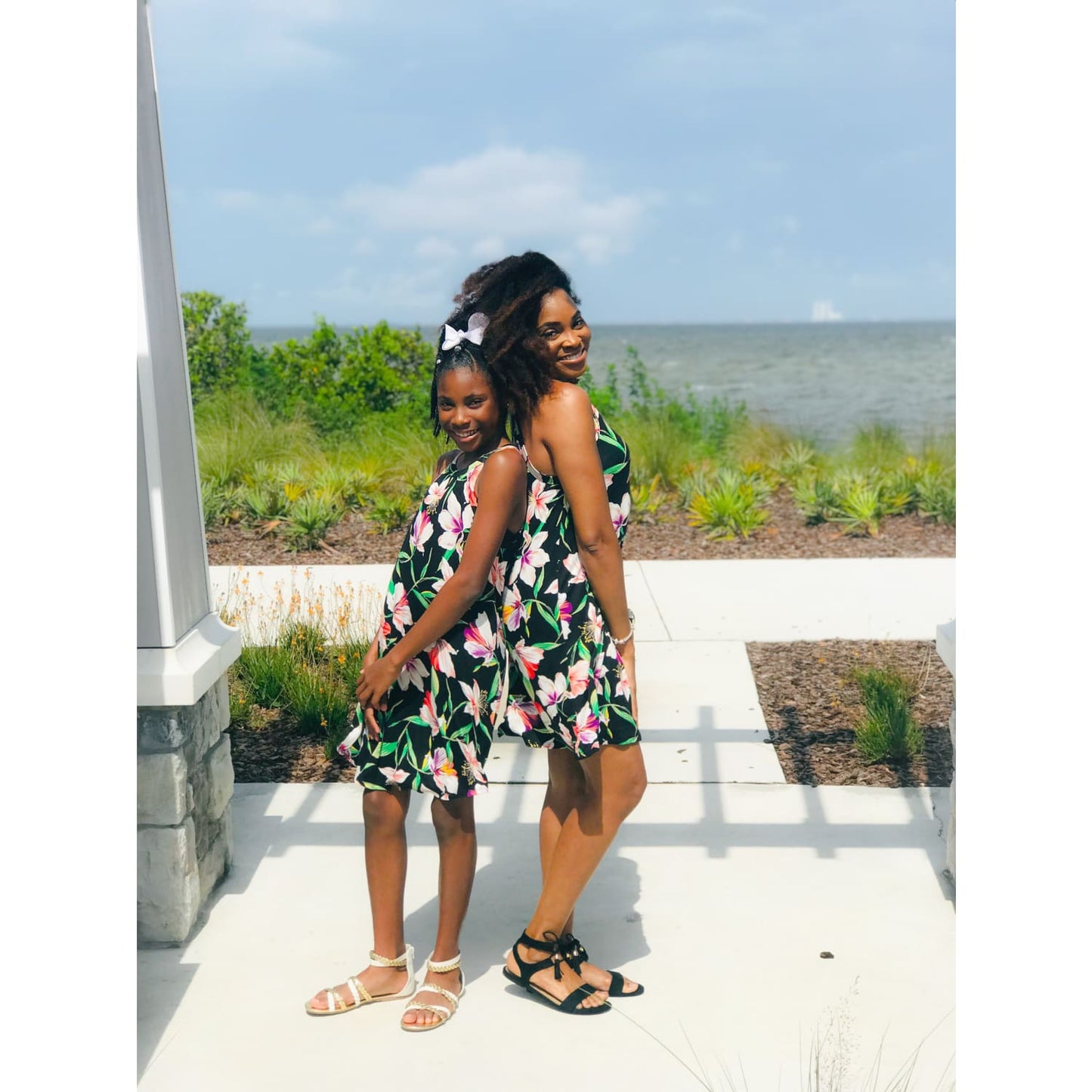 MOMMY&ME Black Floral Dress - Best YOU by HTS