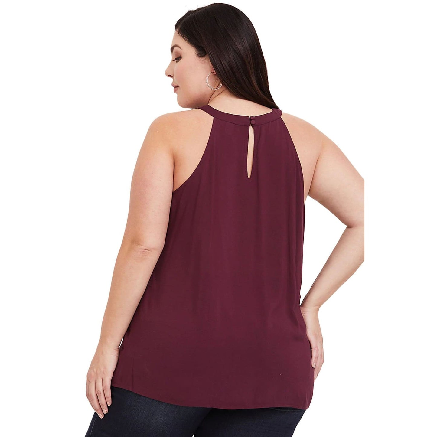 Plus Size Goddess Top - Burgundy - Best YOU by HTS