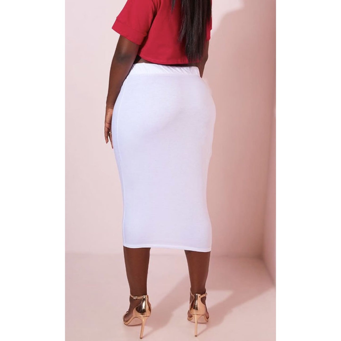 White Pencil Skirt - Best YOU by HTS