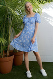 SS puff sleeve dress