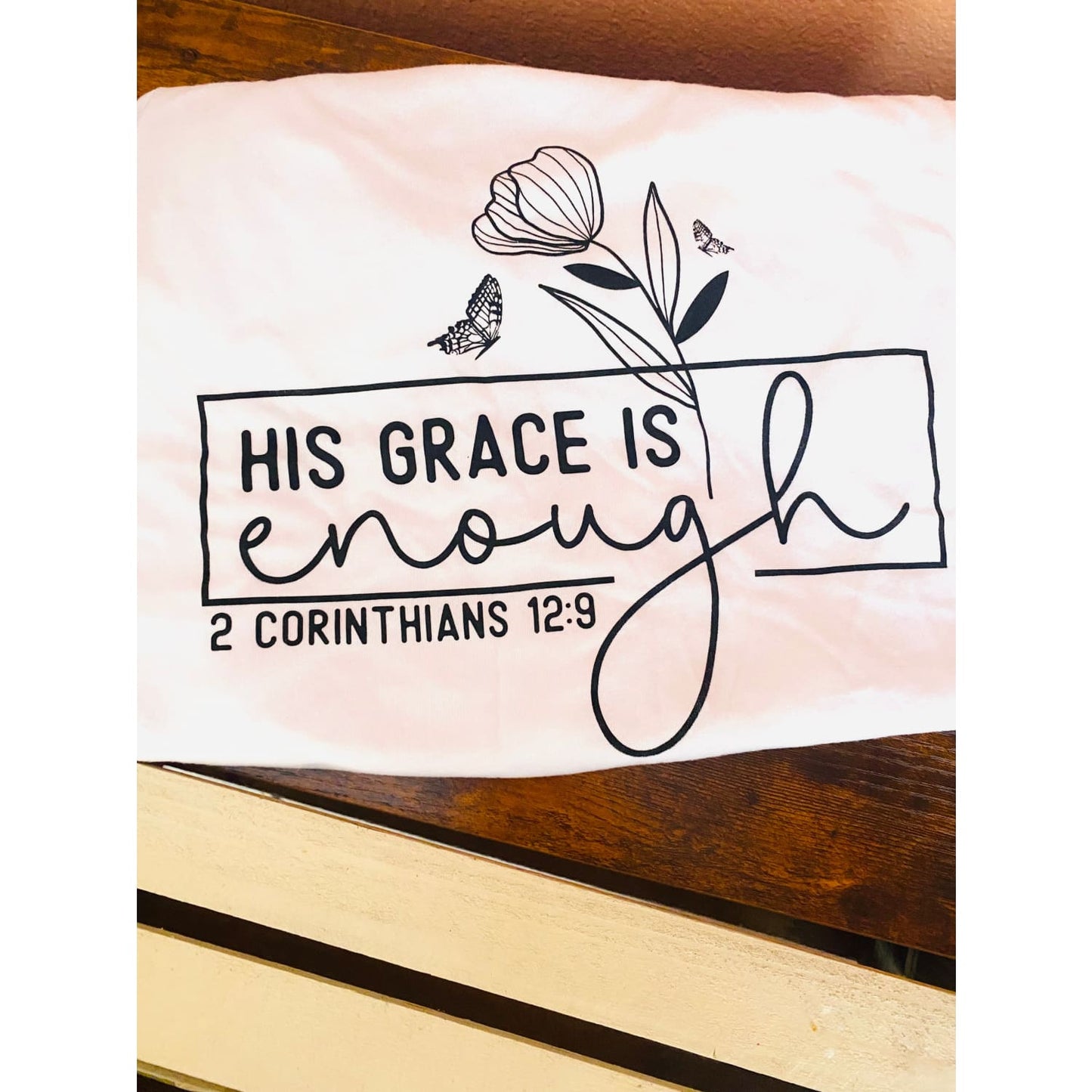 His Grace is Enough T Shirt - TOPS