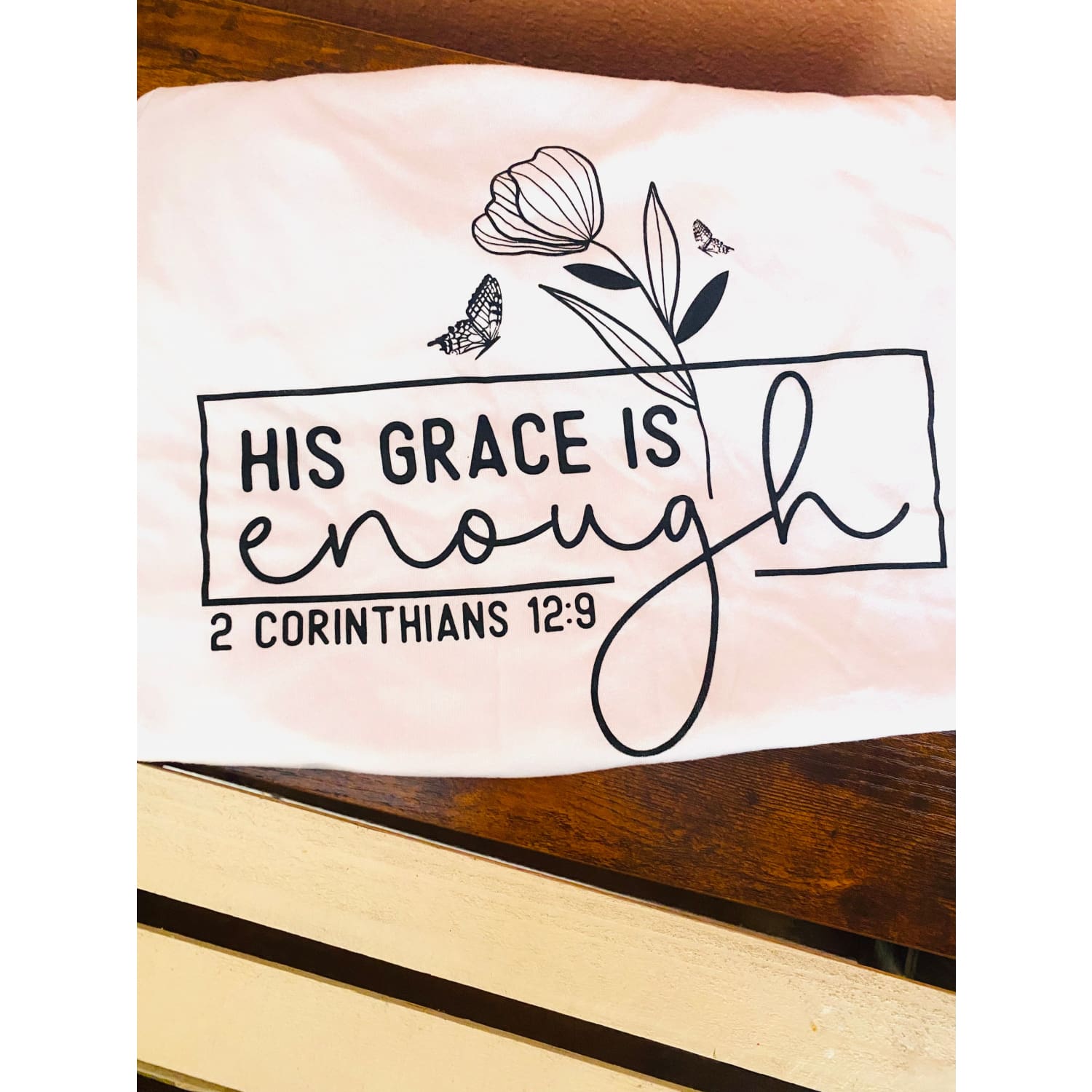 His Grace is Enough T Shirt - TOPS