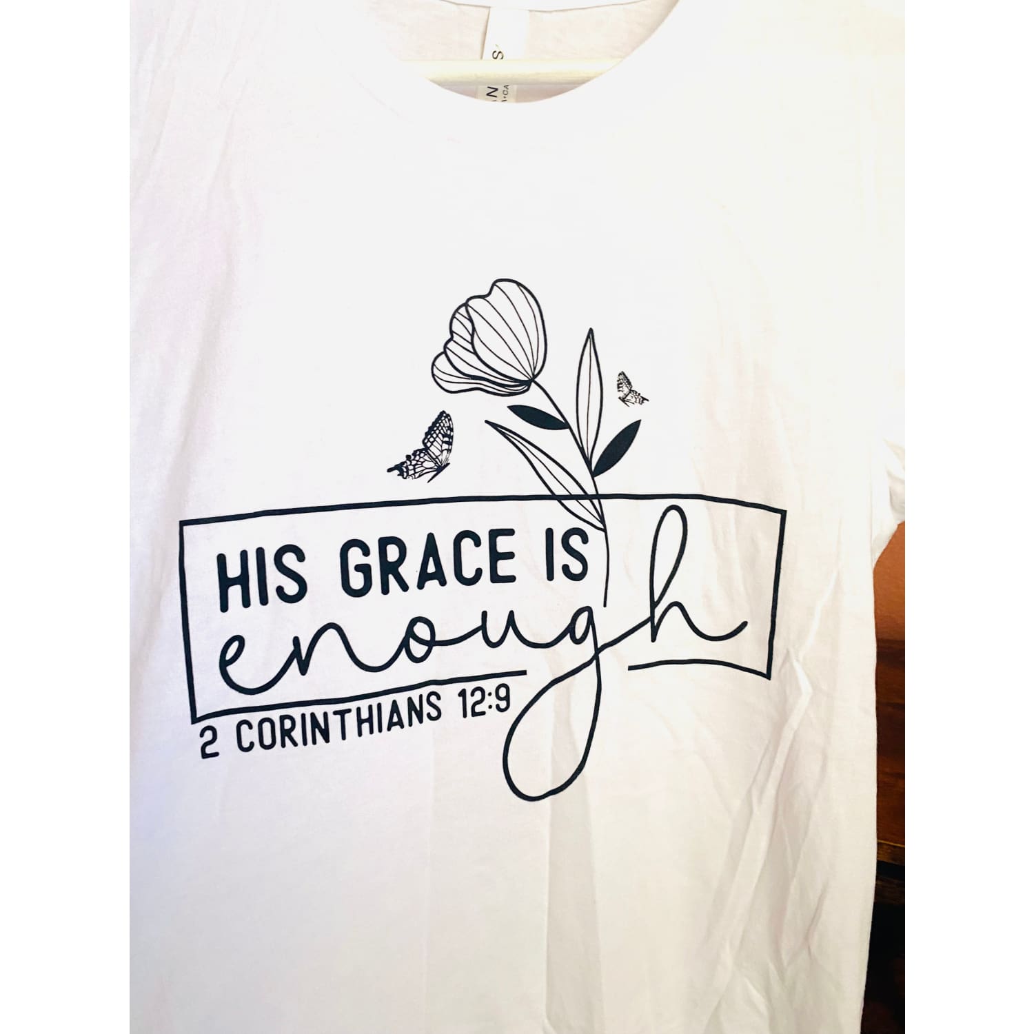 His Grace is Enough T Shirt - TOPS