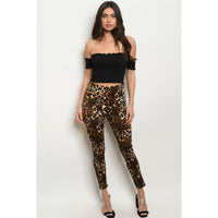 Animal Print Leggings - Leggings