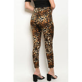 Animal Print Leggings - Leggings
