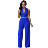 Belted Wide Leg Jumpsuit - Best YOU by HTS