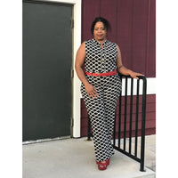 Belted Wide Leg Jumpsuit - Best YOU by HTS