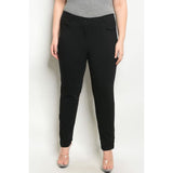 Black Pencil Pants Plus - Best YOU by HTS