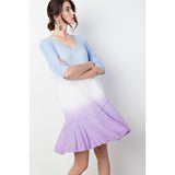 Blue Tie Dye Tunic Dress - Best YOU by HTS