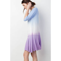 Blue Tie Dye Tunic Dress - Best YOU by HTS