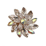 Color Glow Flower Fashion Ring - Accessories