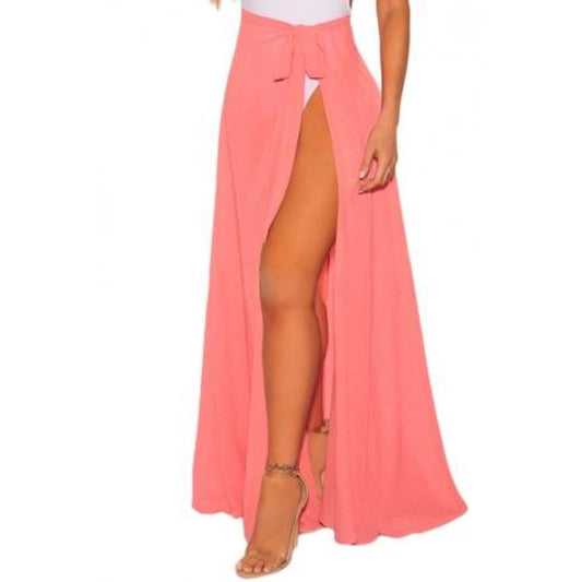 Coral Wrap Beach Skirt - Best YOU by HTS