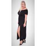 Extra Plus Off Shoulder Maxi - DRESSES