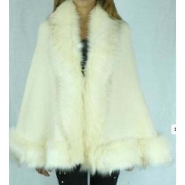 Fur Wrap White - Petite - Best YOU by HTS
