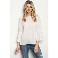 Ivory Design Top - Best YOU by HTS