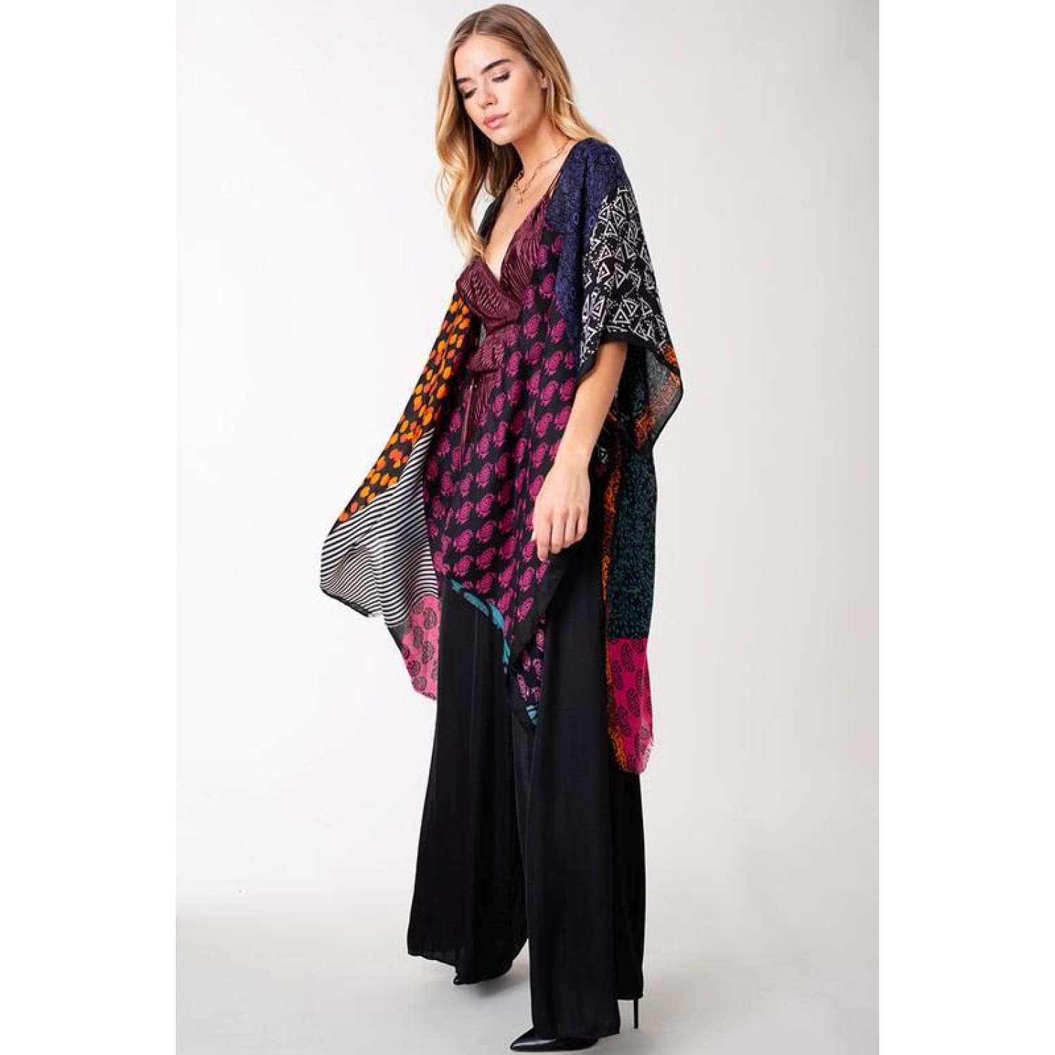Kimono - Black Multi - Best YOU by HTS
