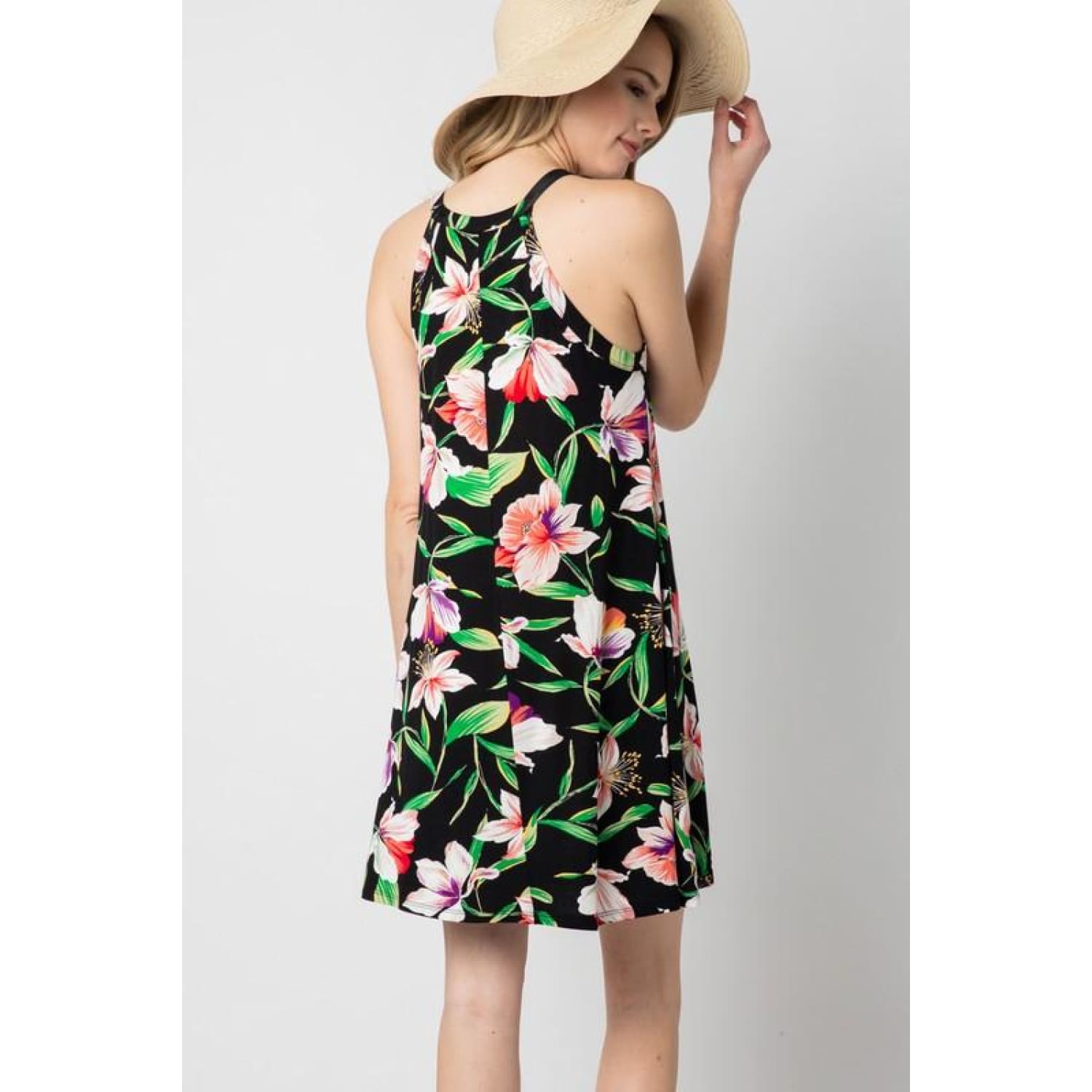 MOMMY&ME Black Floral Dress - Best YOU by HTS