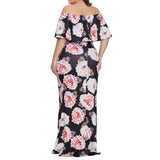 Sky Bloom Plus Maxi Dress - Best YOU by HTS