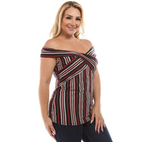 Sweetheart Off Shoulder Plus Size Top - Best YOU by HTS